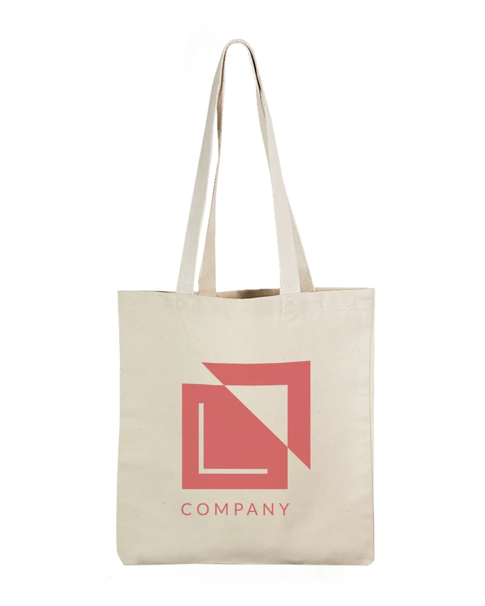 12 ct Economical Canvas Convention Tote Bag with Web Handles - TB204T - By Dozen