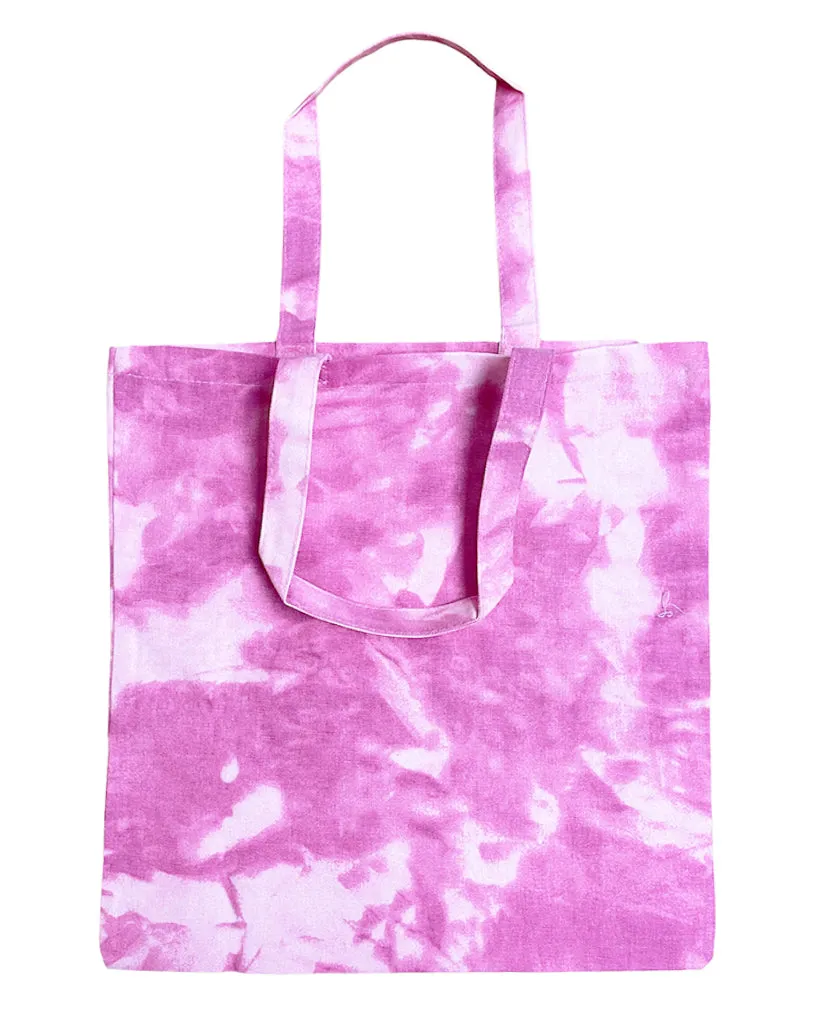 144 ct High Quality Tie-Dye Canvas Tote Bag - By Case