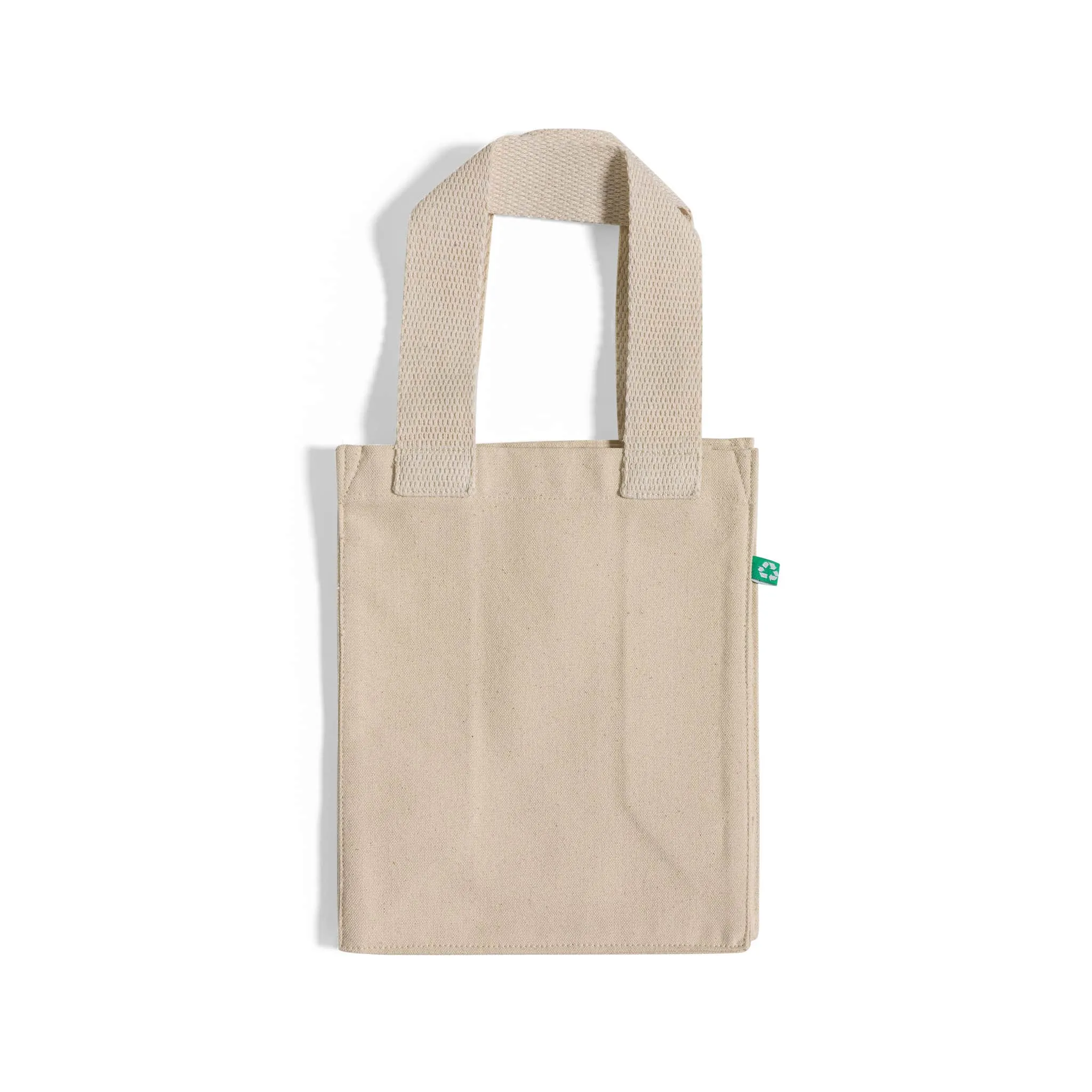 96 ct Recycled Canvas Book Bag with Full Gusset - By Case