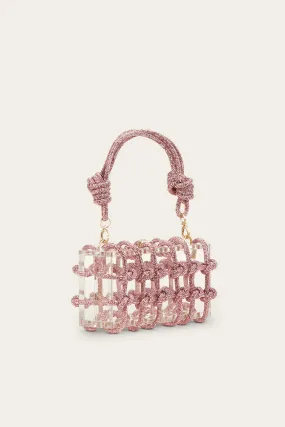 BESS rhinestone shoulder bag