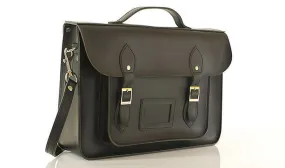 Black 15" Satchel