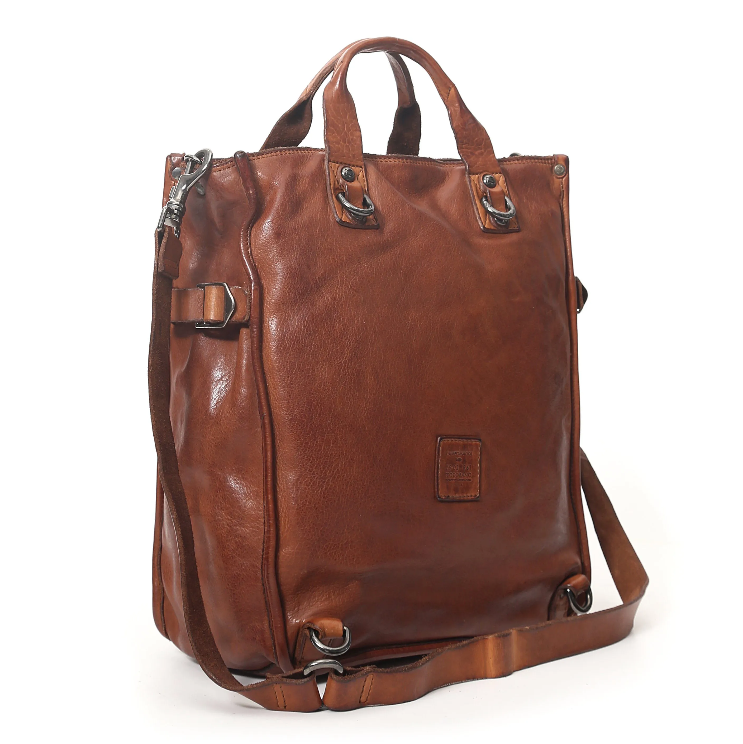 Campomaggi Gelso Leather Shopping Bag/Backpack