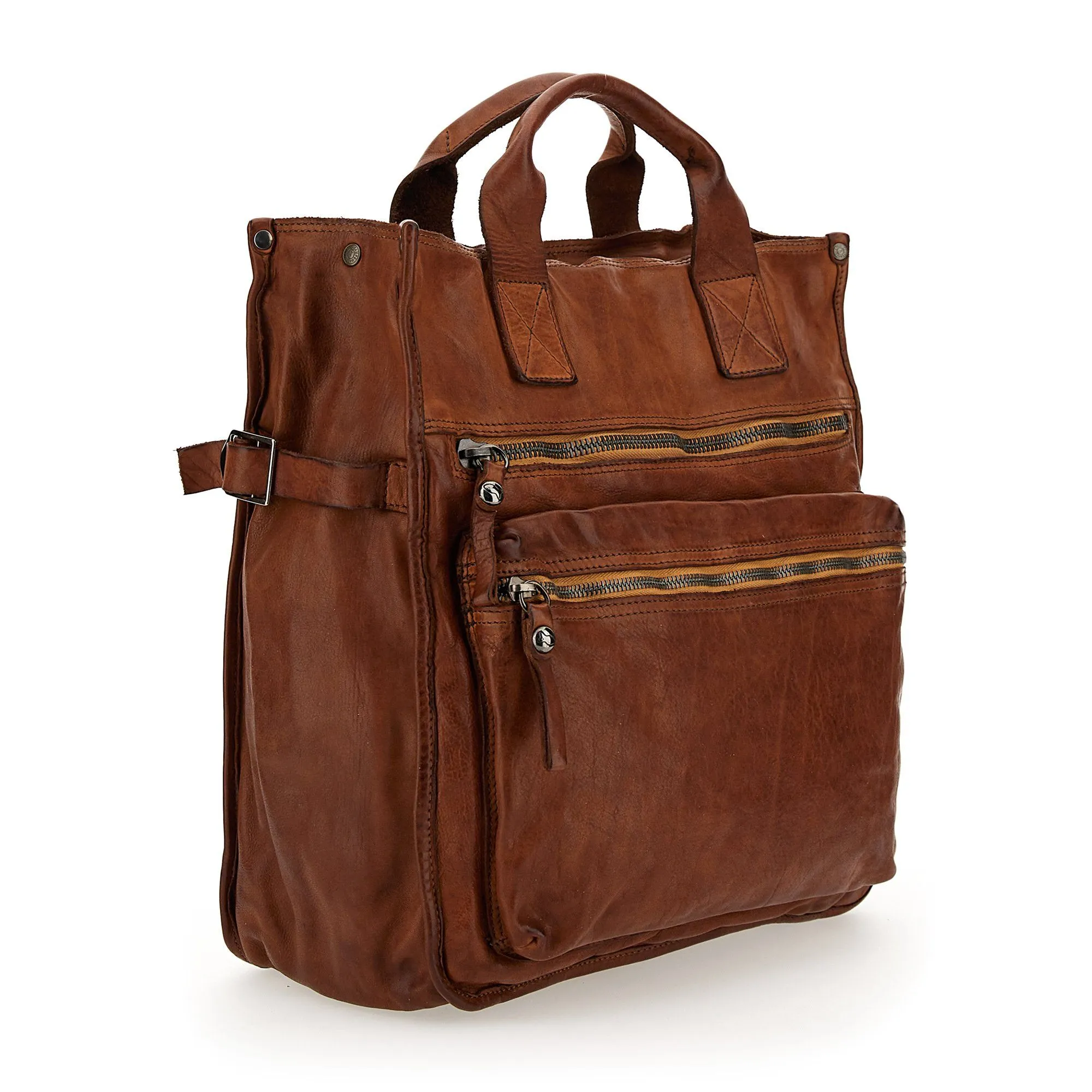 Campomaggi Gelso Leather Shopping Bag/Backpack