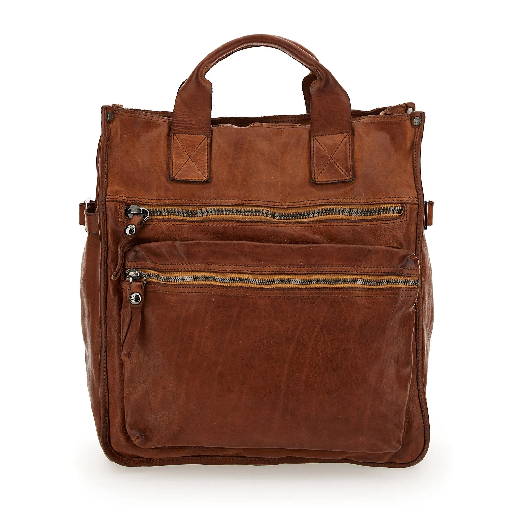 Campomaggi Gelso Leather Shopping Bag/Backpack