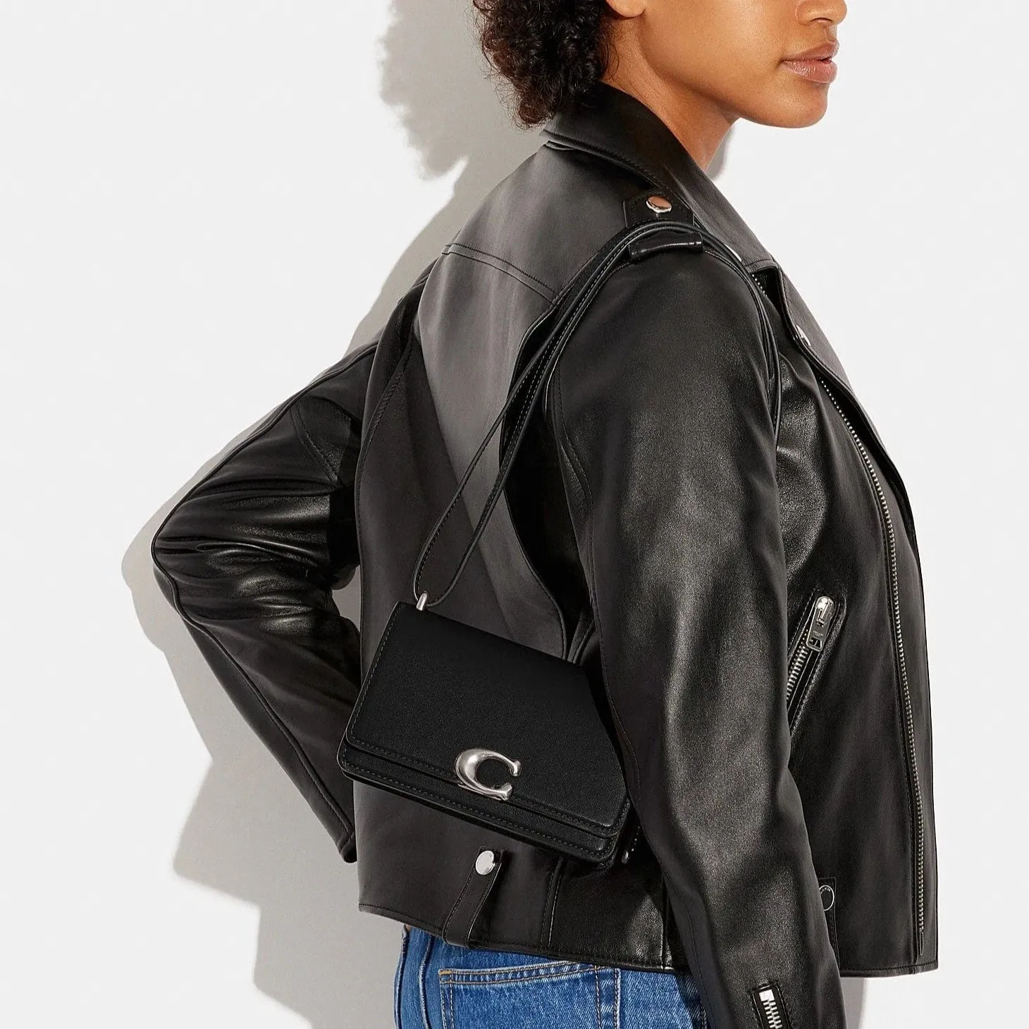 Coach Bandit Crossbody in Black