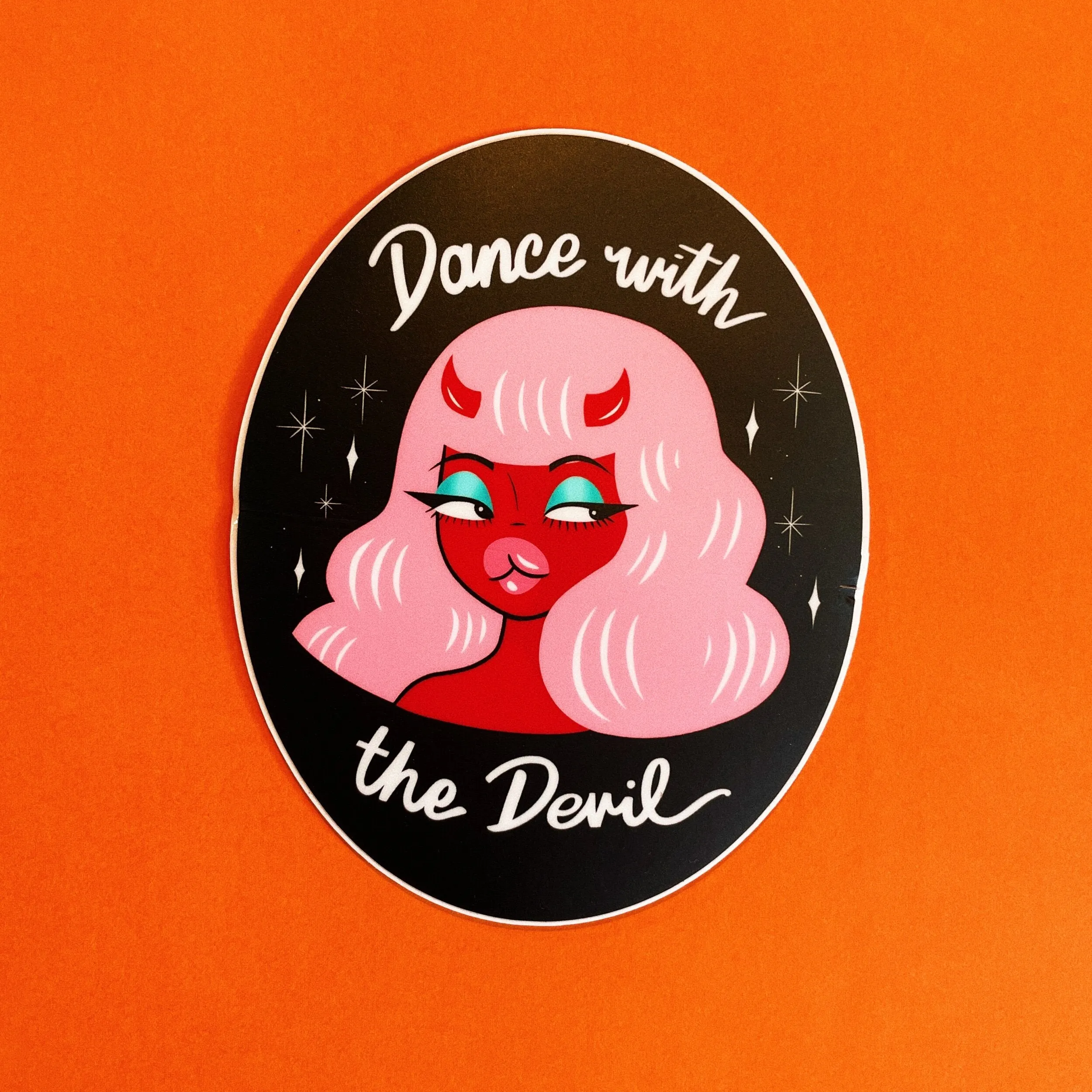 Dance With The Devil - Sticker