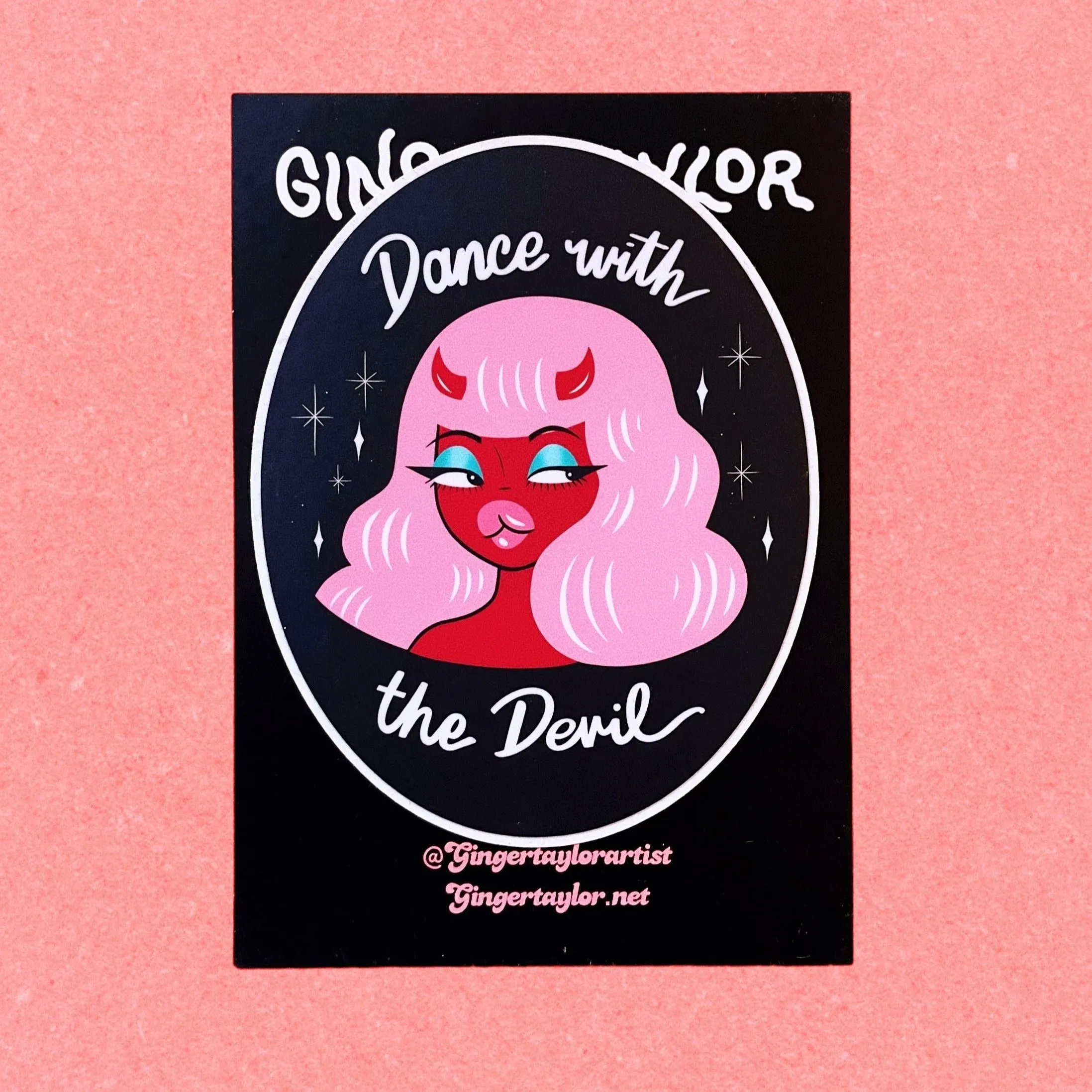 Dance With The Devil - Sticker