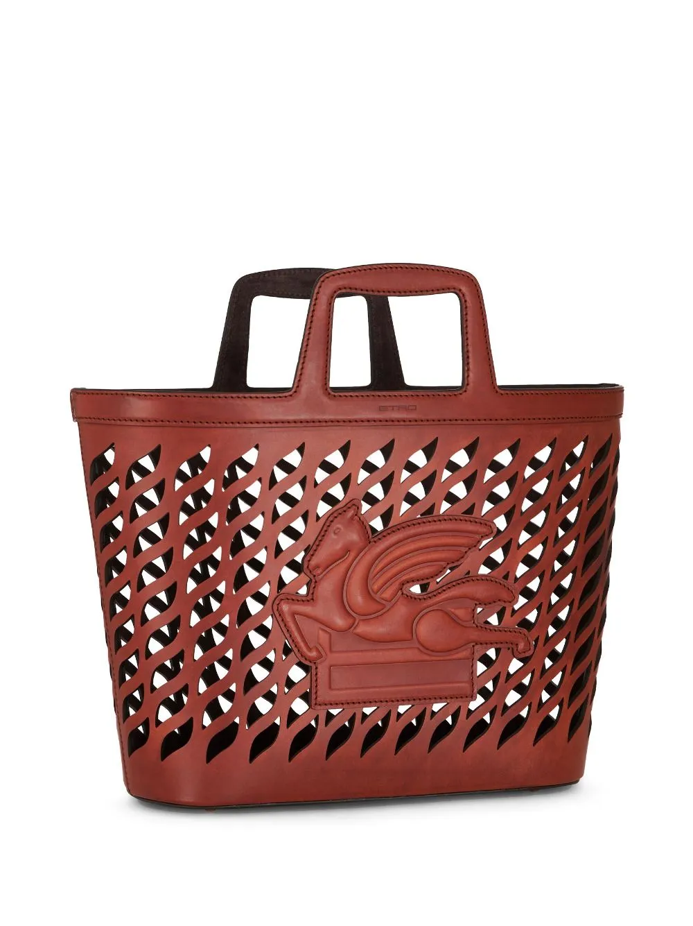 Etro Women Perforated Leather Shopping Bag