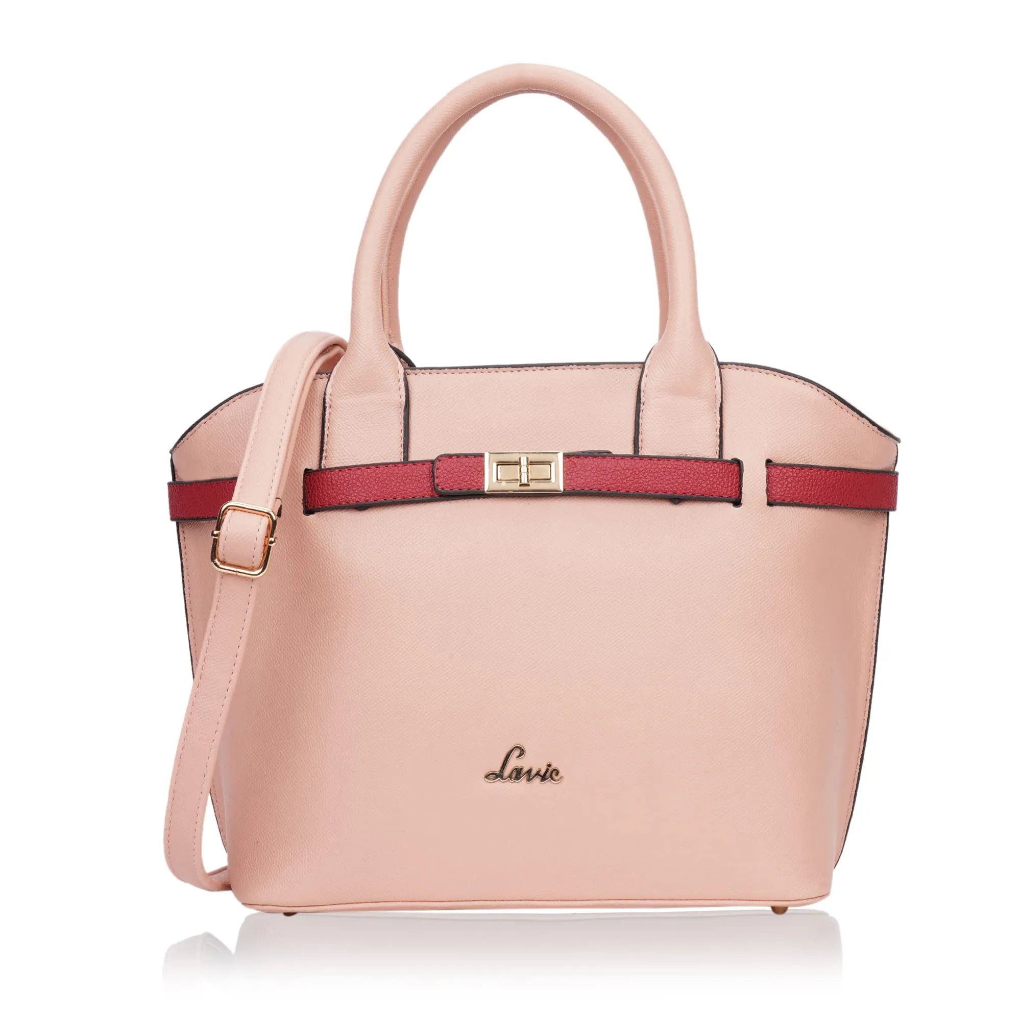 Lavie Women's Fally Medium Satchel Bag D Pink Ladies Purse Handbag