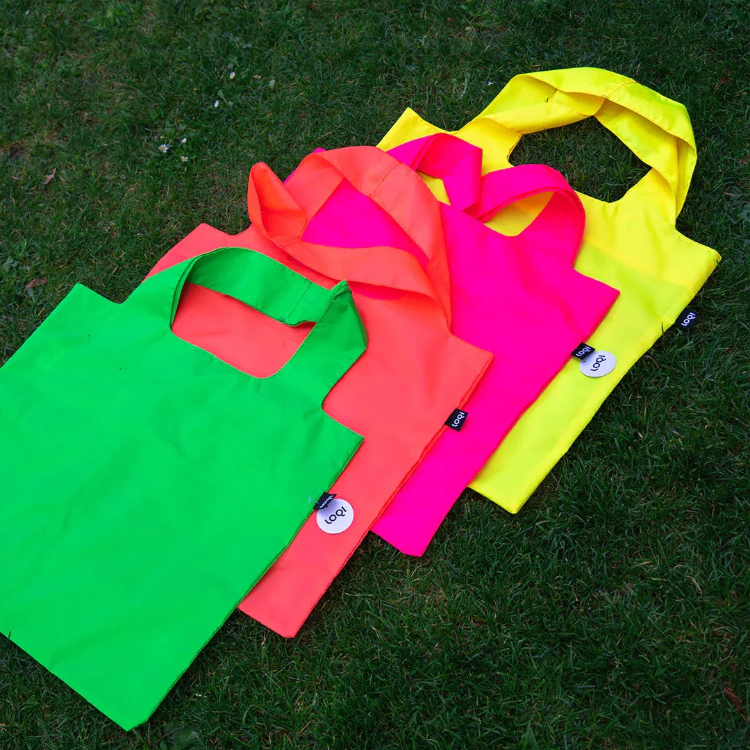 LOQI NEON Dark Orange Tote Bag