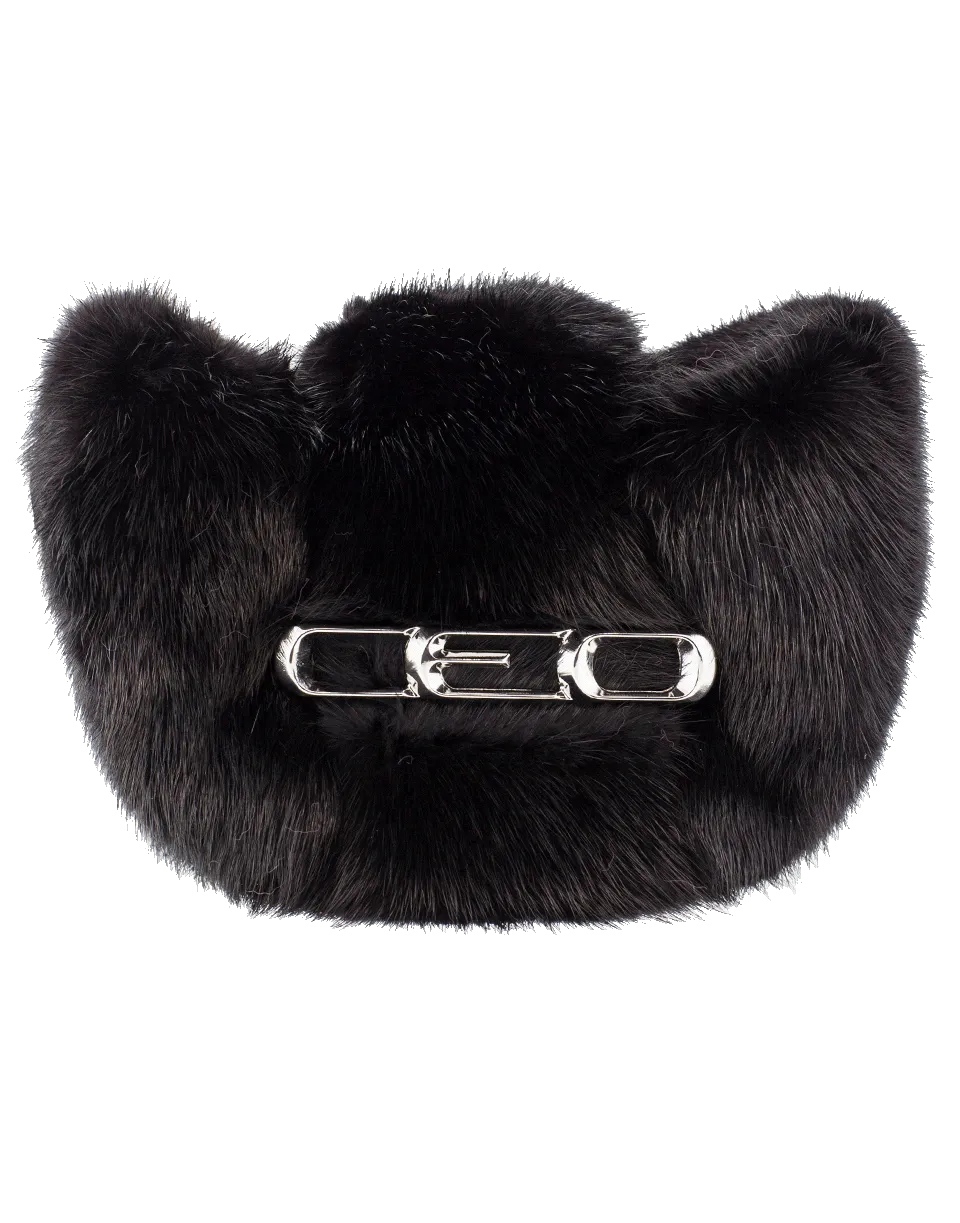 Micro Mini CEO Fur Bag