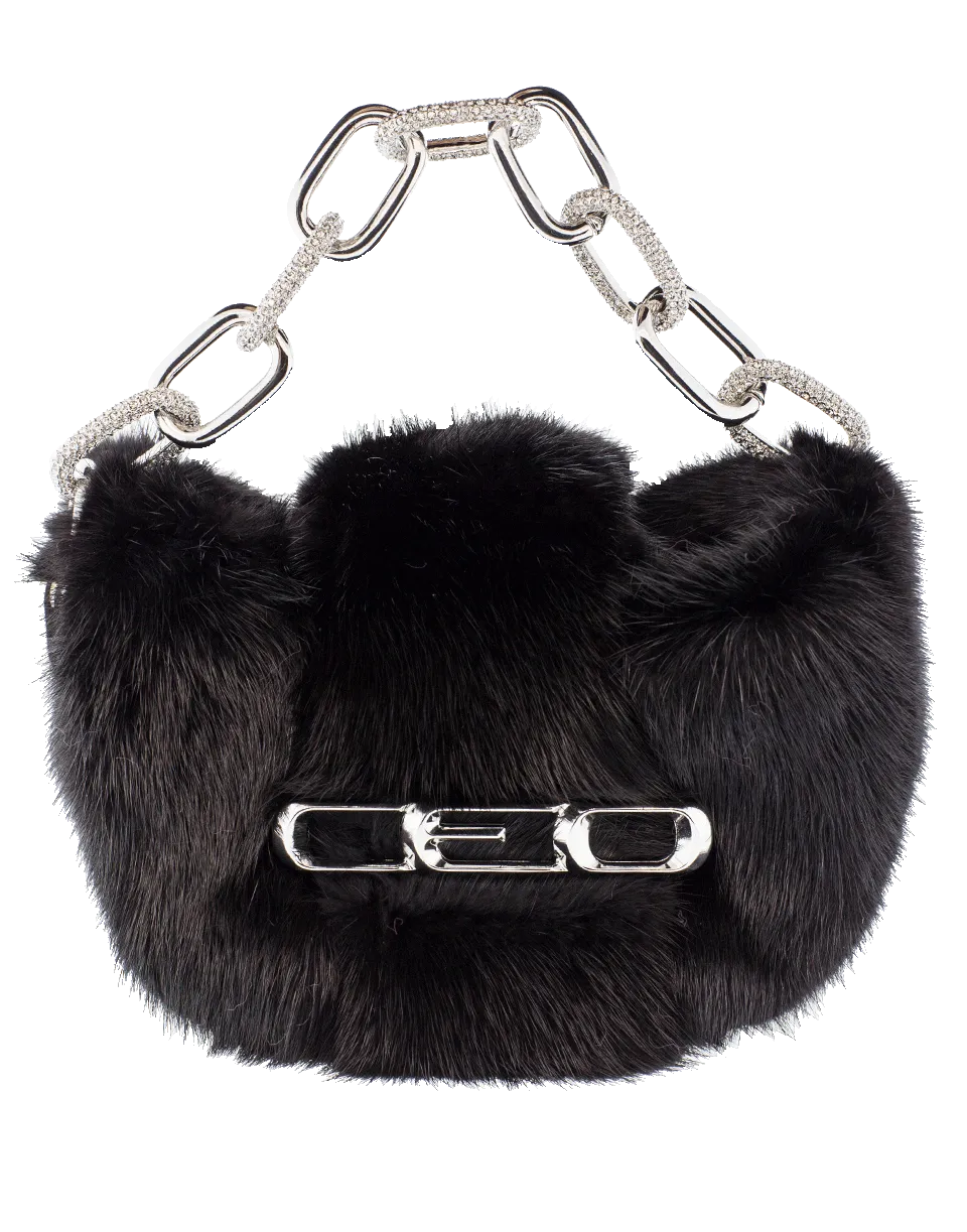 Micro Mini CEO Fur Bag