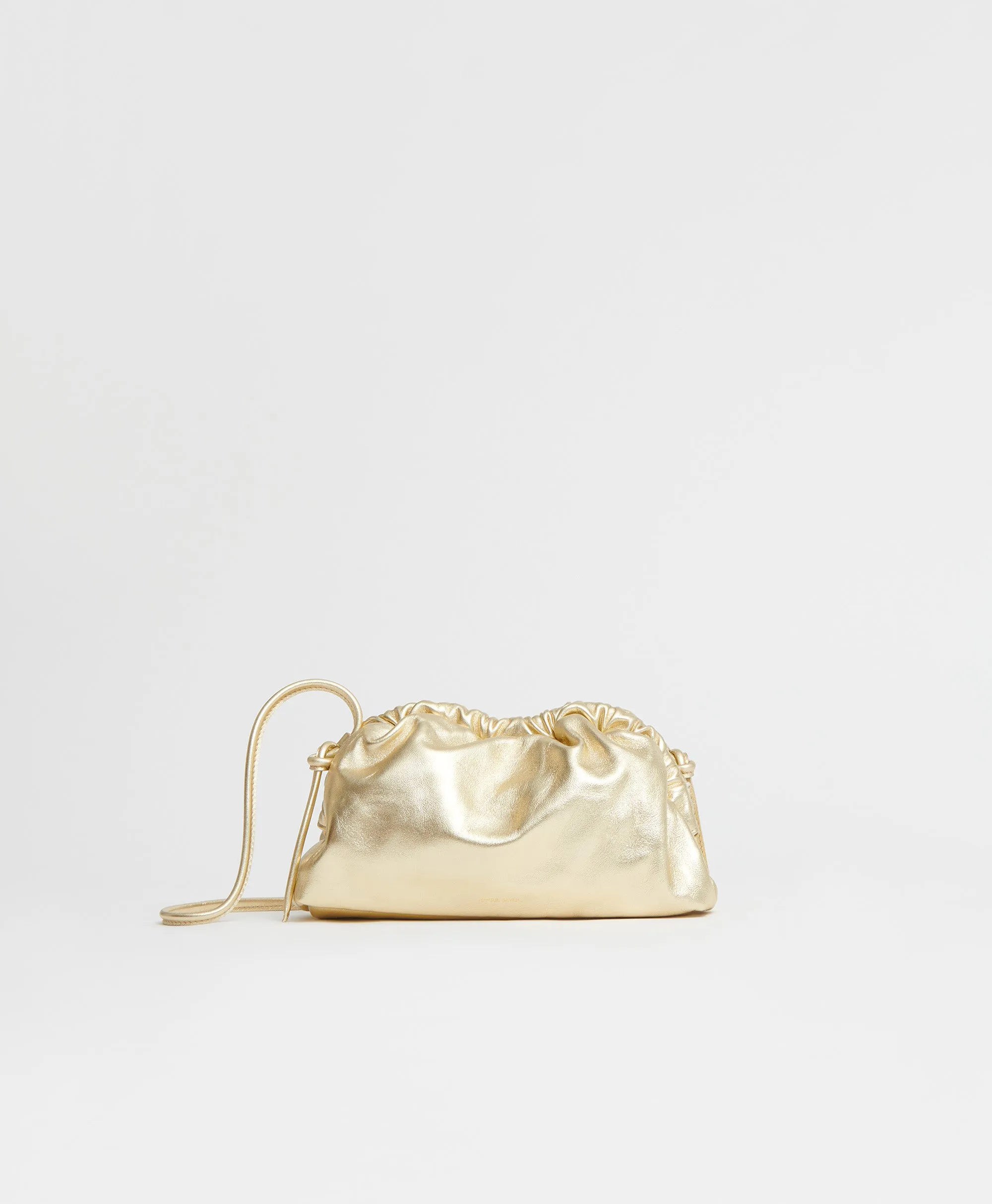 Mini Cloud Clutch - Gold