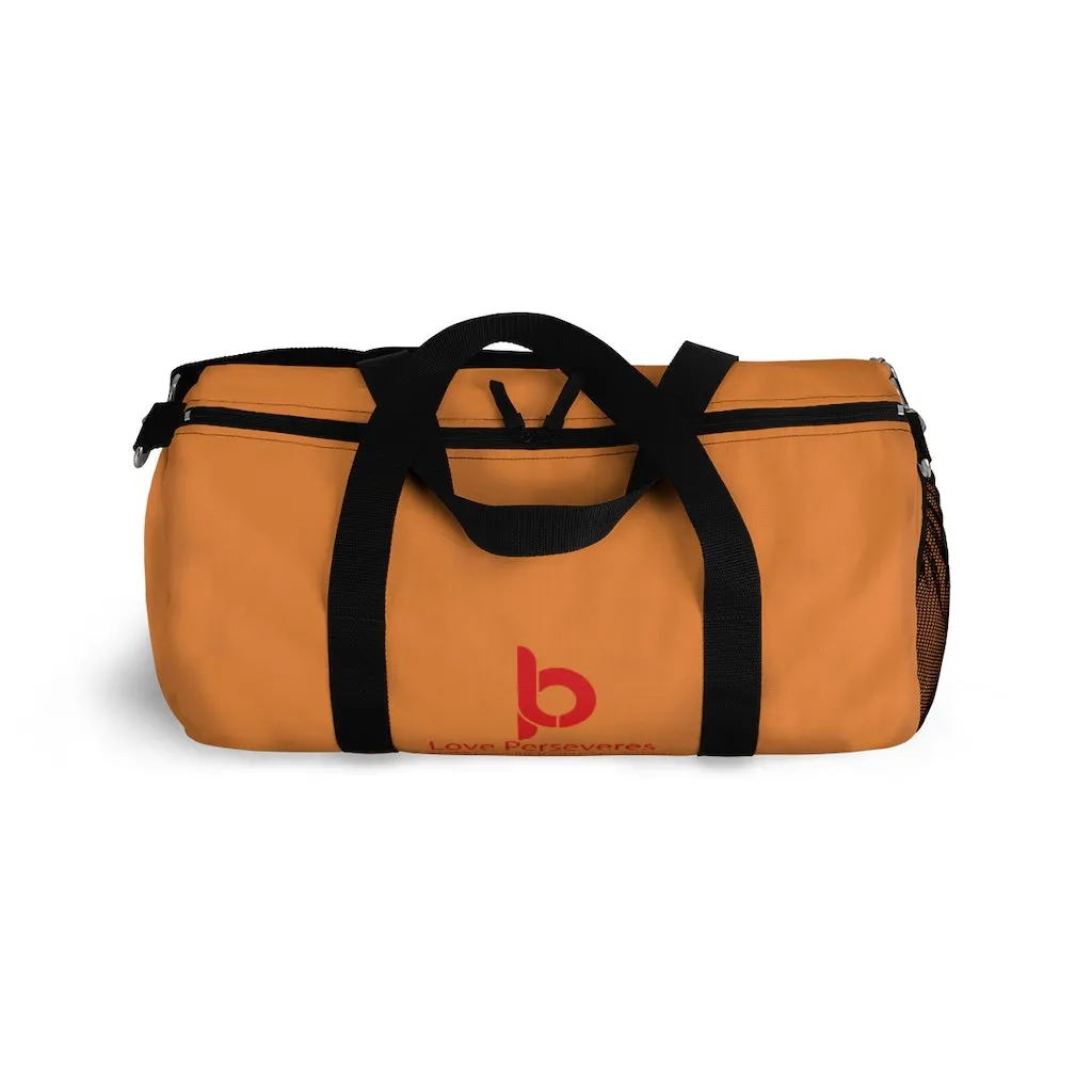 Orange Love Duffel Bag