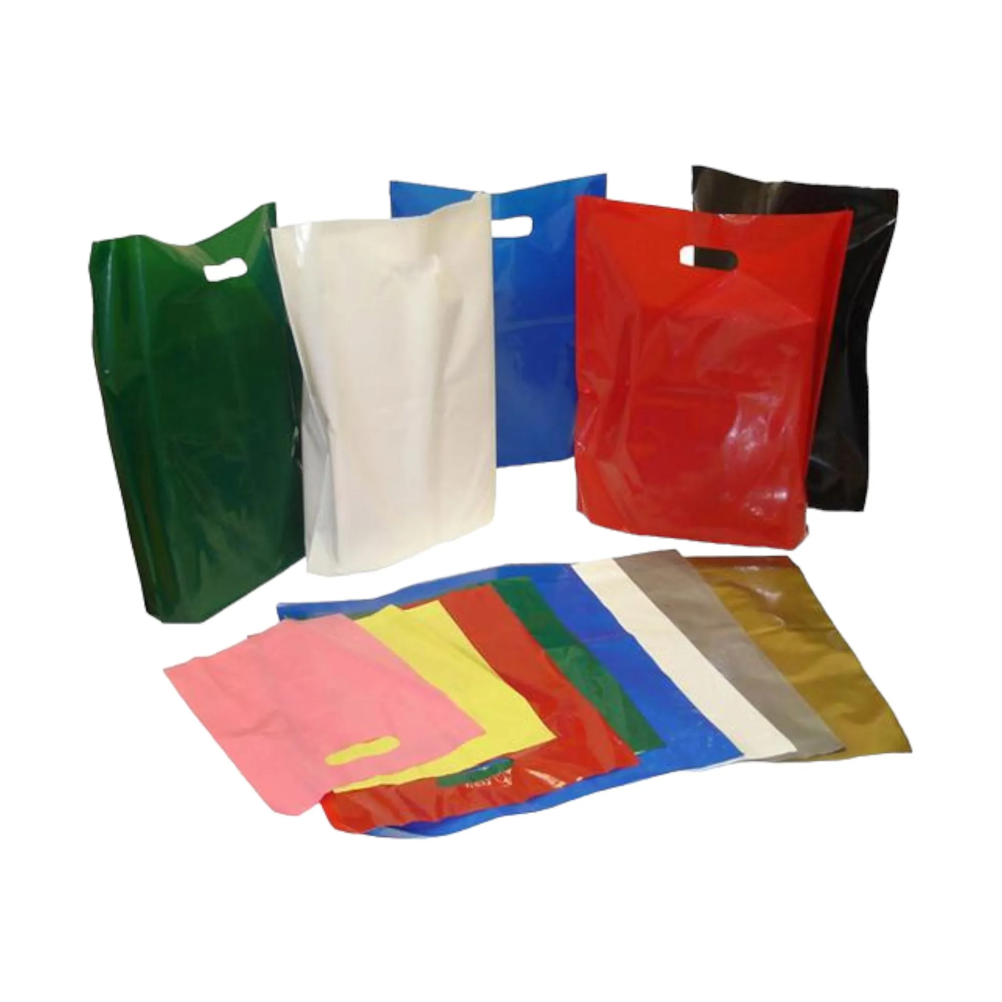 Plastic Boutique Bags 450 200x550mm 100mic 100pack