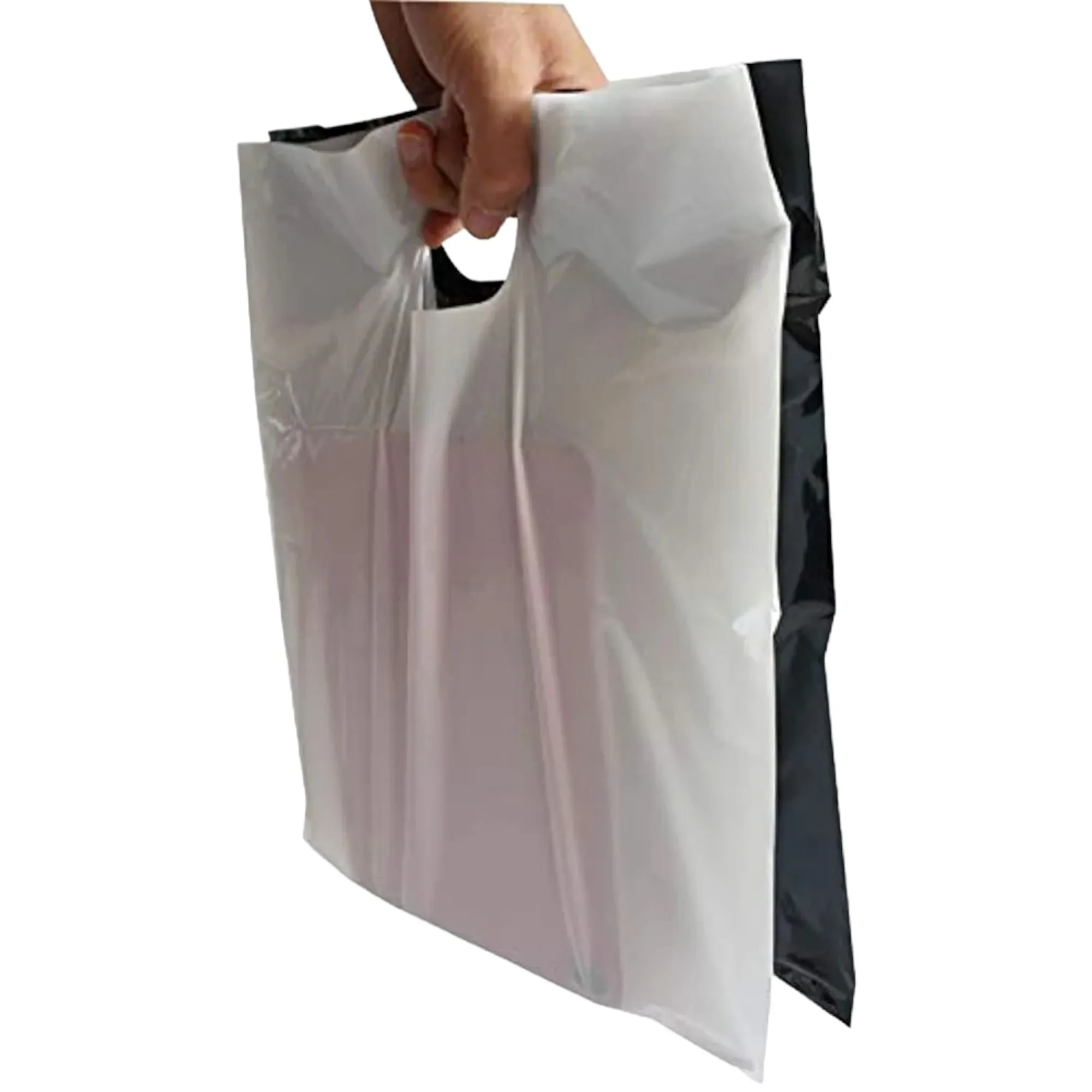 Plastic Boutique Bags 450 200x550mm 100mic 100pack