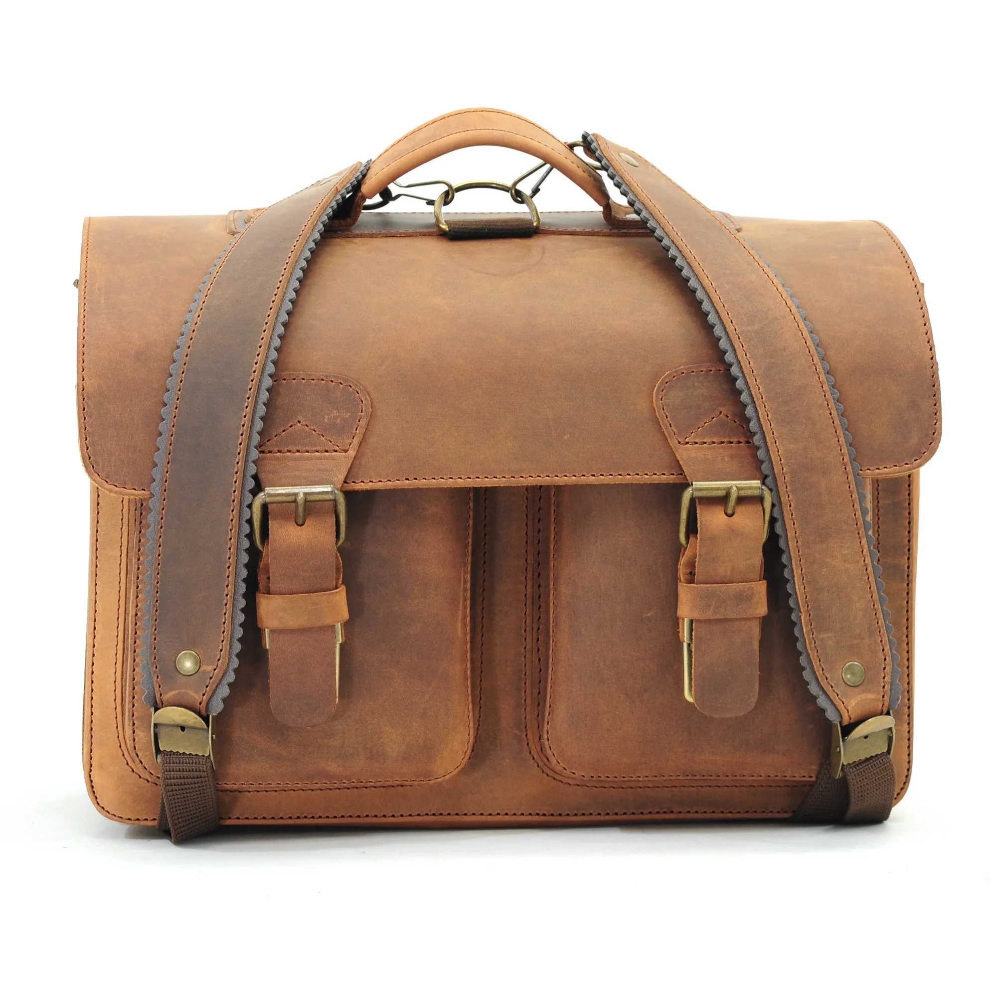 Ruitertassen Classic 2239 Leather School Satchel