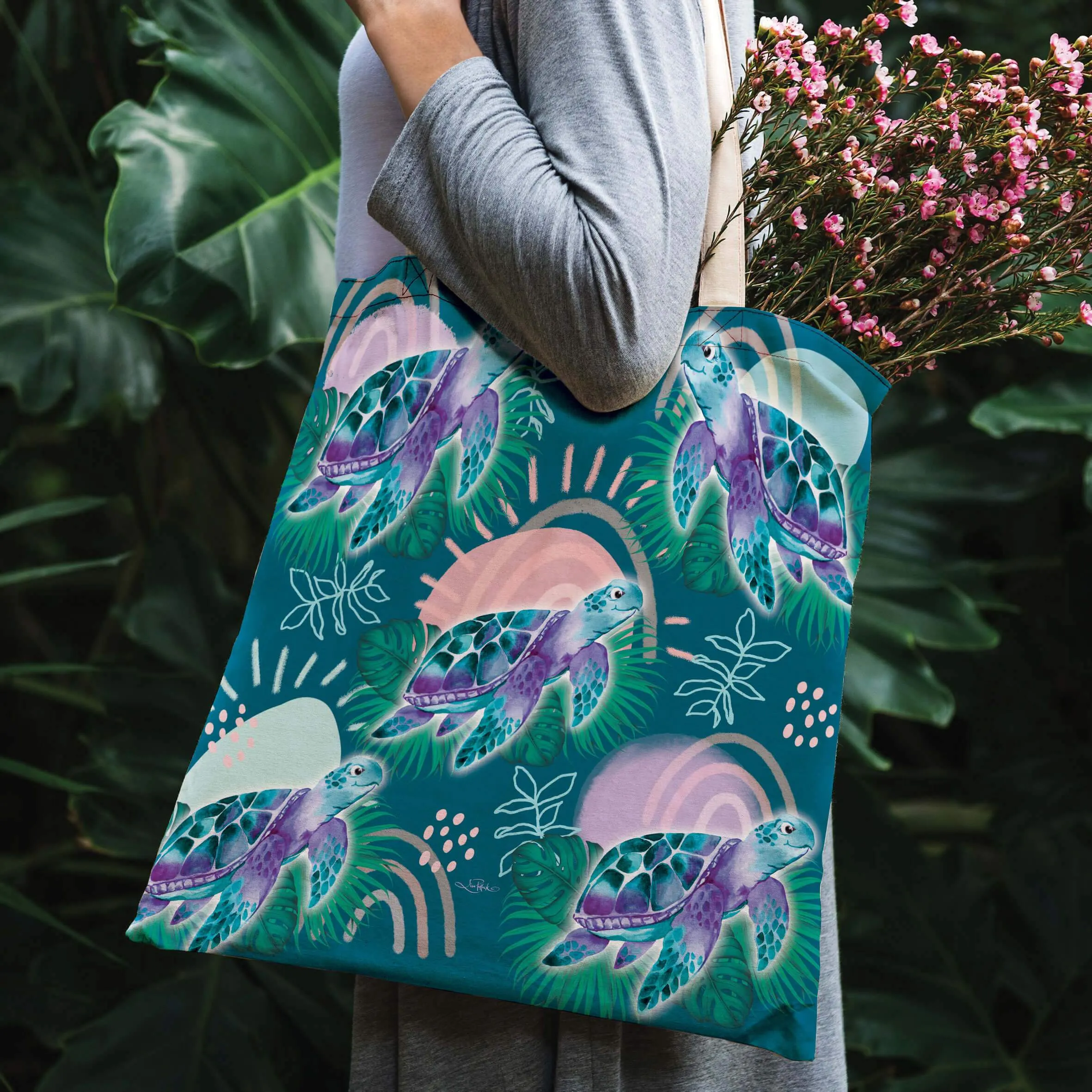 Shopping Tote - Turtle