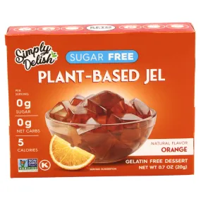 Simply Delish Orange Vegan Jel .7oz