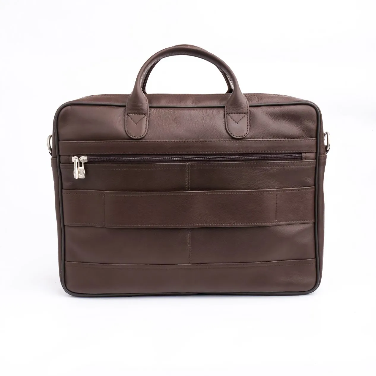 The Ultimate Dark Brown Leather Briefcase Bag