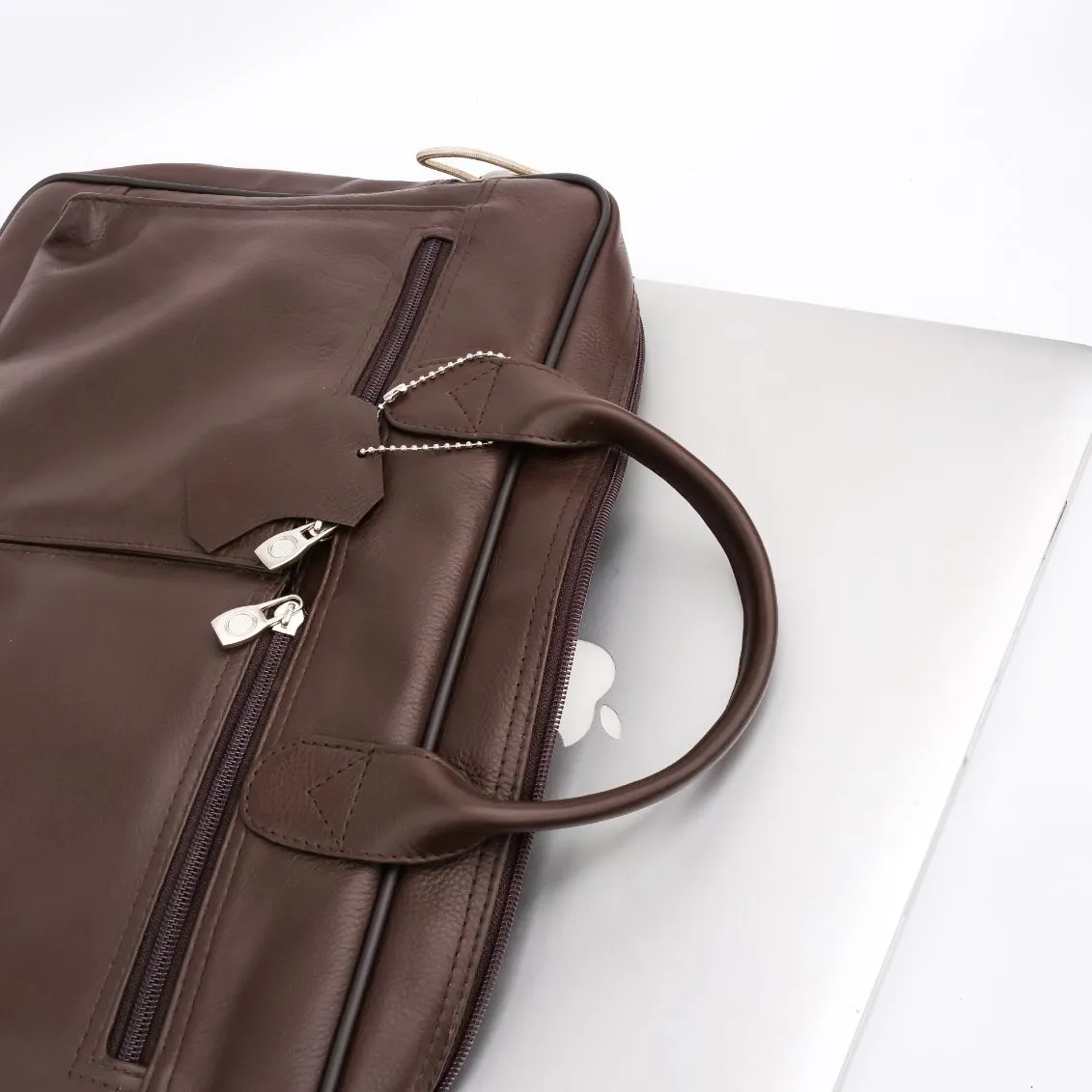 The Ultimate Dark Brown Leather Briefcase Bag