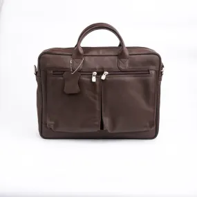 The Ultimate Dark Brown Leather Briefcase Bag