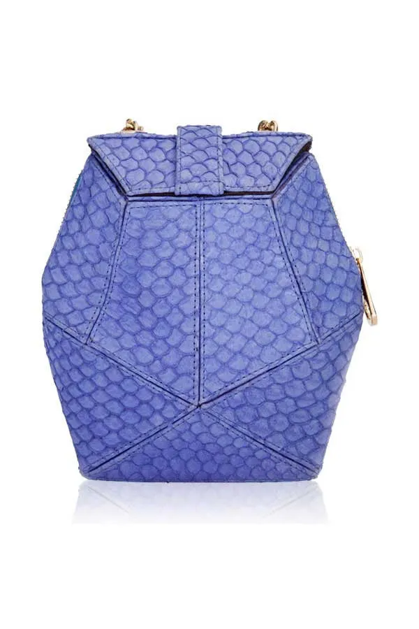 TILAPIA ATOMIC MINI BOX BAG IN CORNFLOWER BLUE