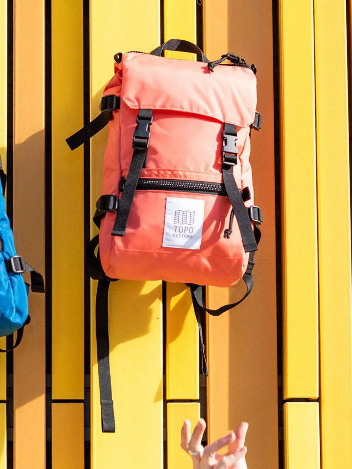 Topo Designs Rover Pack Mini Hot Coral