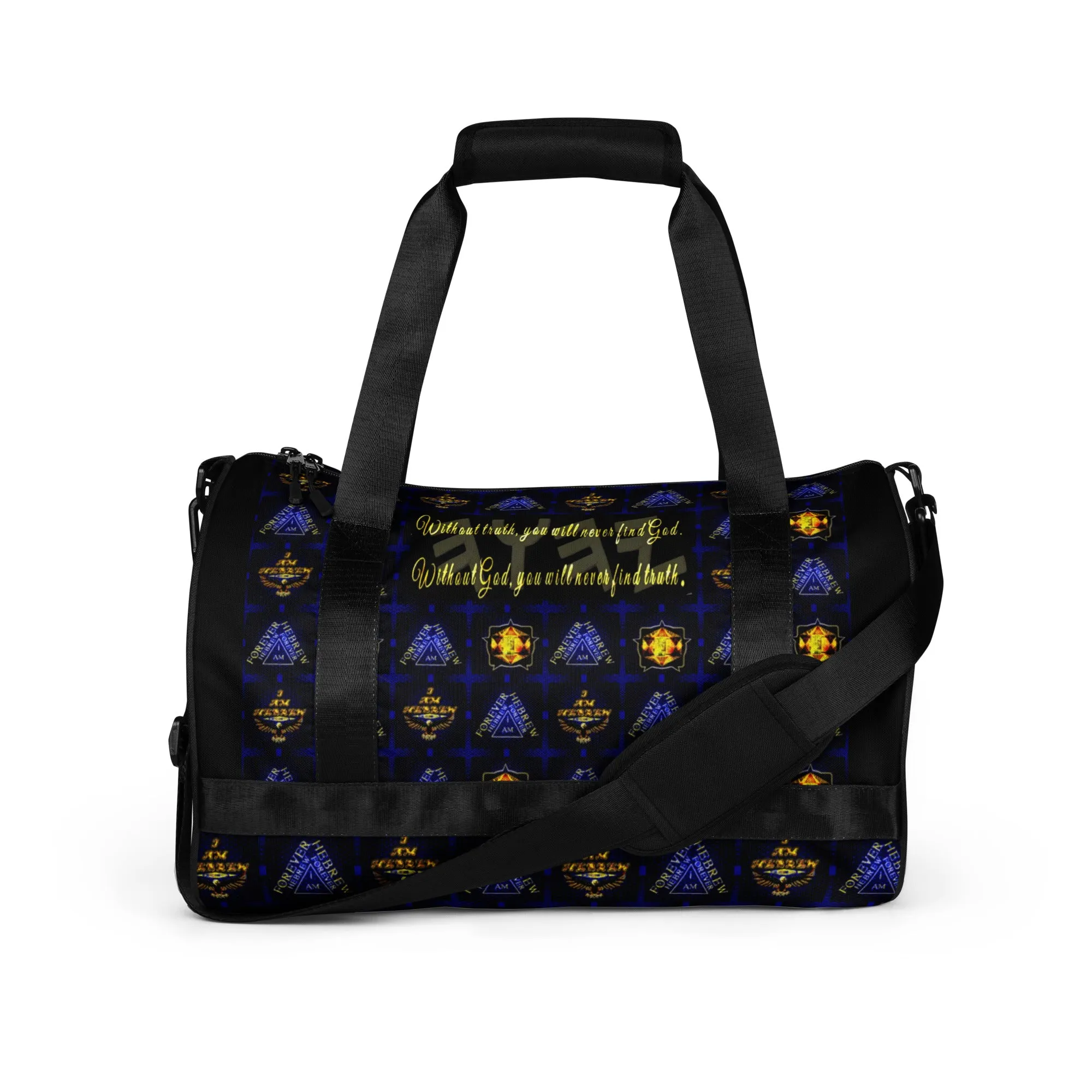 Truth Illustrated 01-01 Designer Duffel Bag