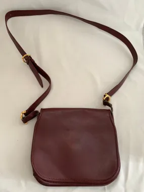 Vintage Cartier Crossbody Flap Bag