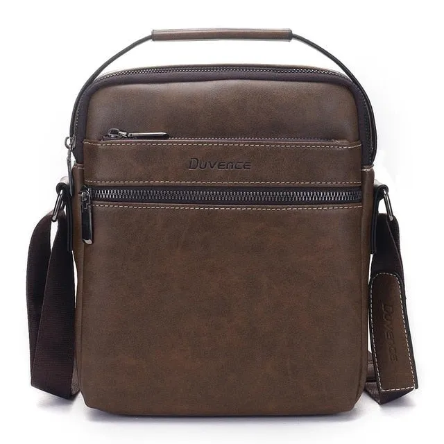 West Louis™ Men's Leather Crossbody Business Bag