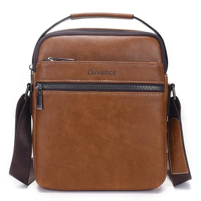 West Louis™ Men's Leather Crossbody Business Bag