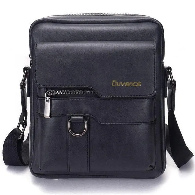 West Louis™ Men's Leather Crossbody Business Bag