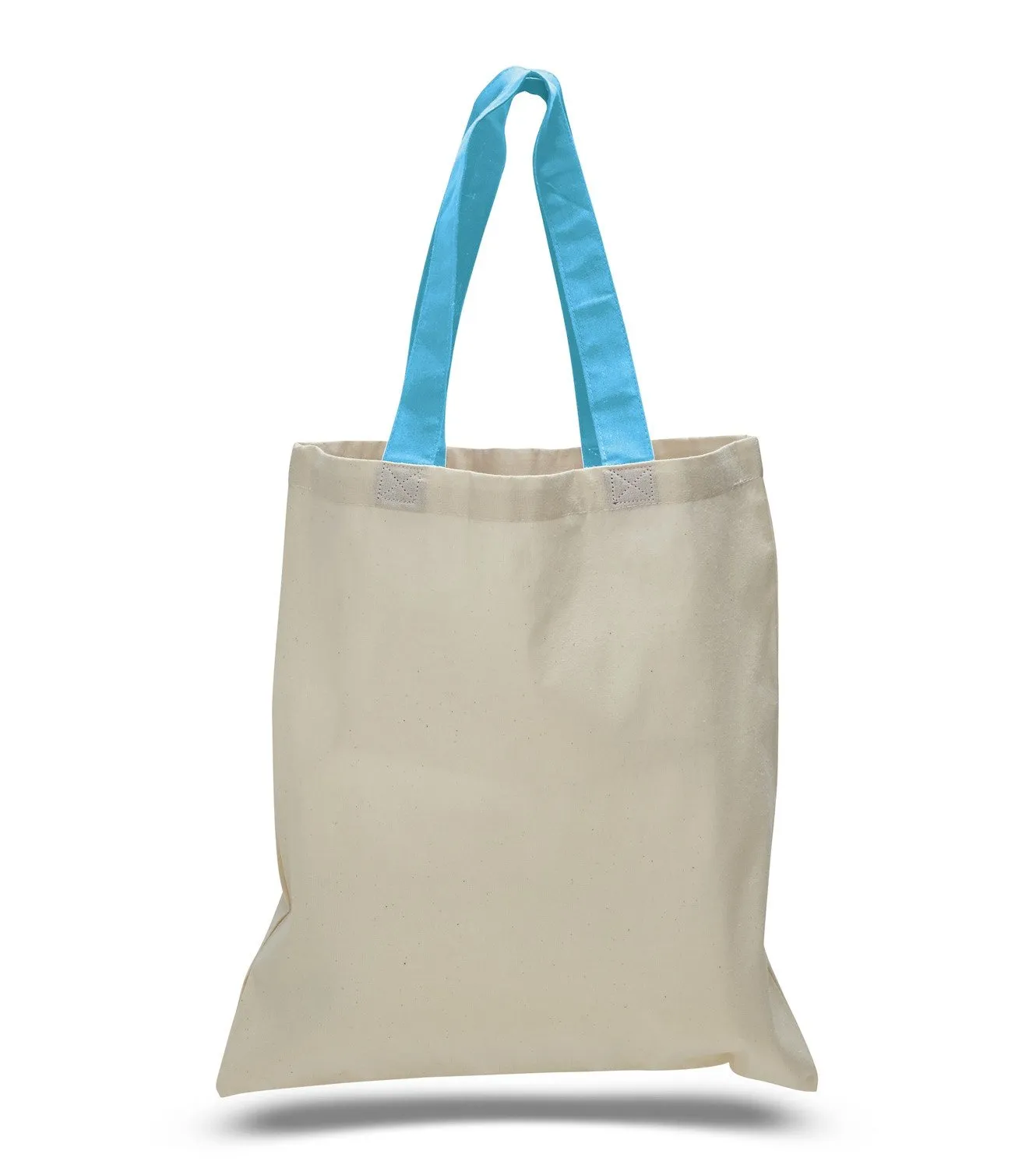 Wholesale Tote Bags With Color Handles 100% Cotton - TB160