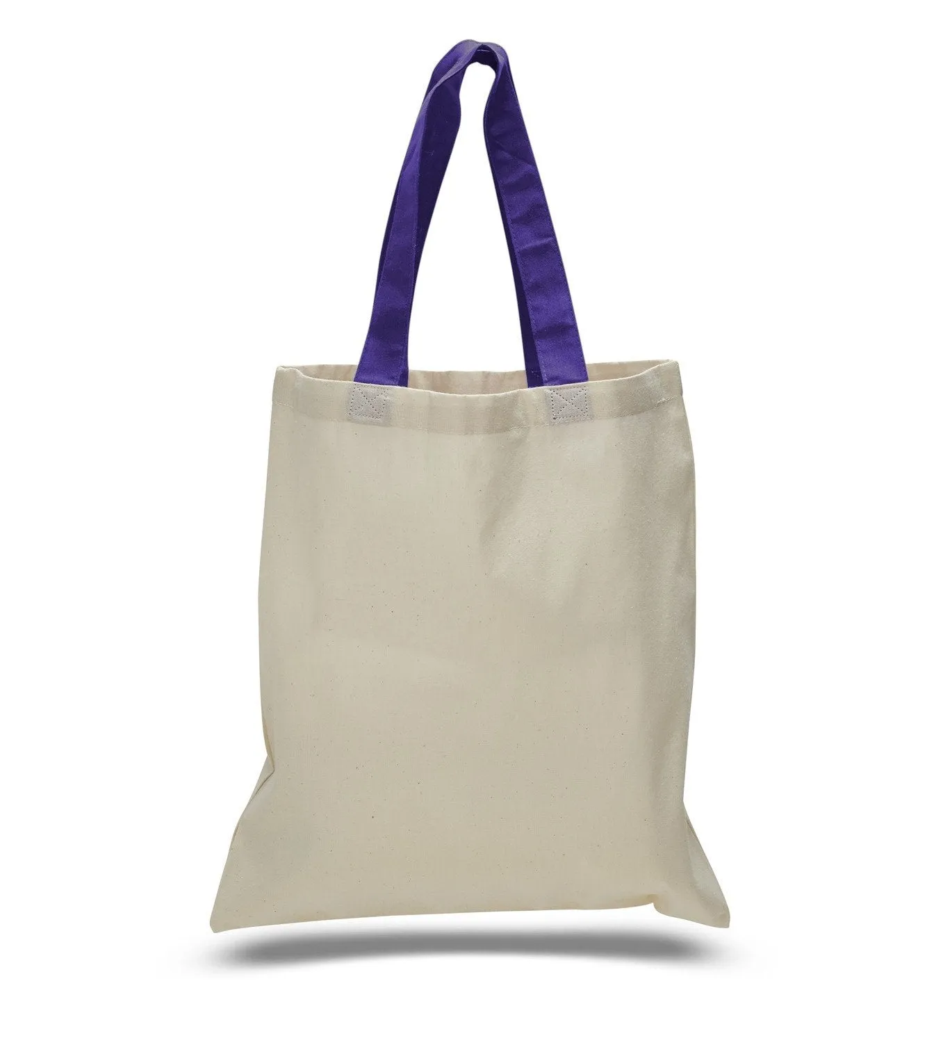 Wholesale Tote Bags With Color Handles 100% Cotton - TB160